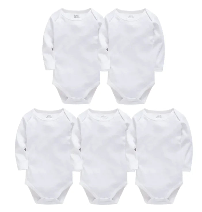Cozy Cotton Baby Onesie - Long-Sleeve Comfortable Romper