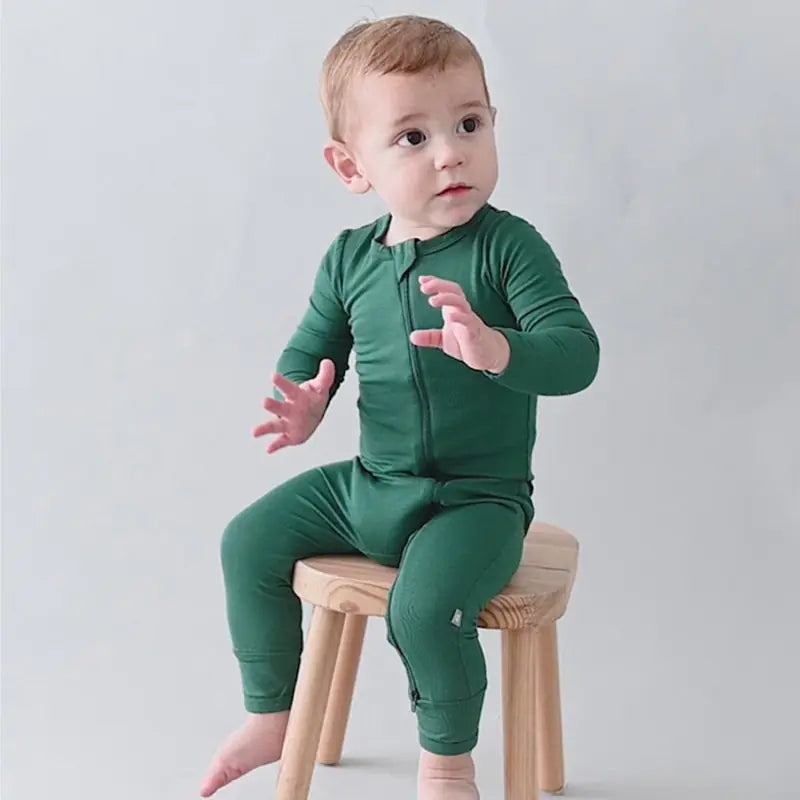 Baby Romper / Organic Bamboo Fiber
