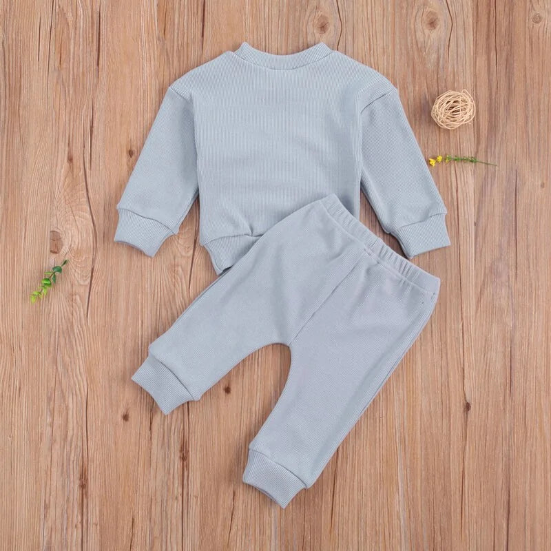 Organic Cotton Clothing Set for Infant Baby Boys Girls