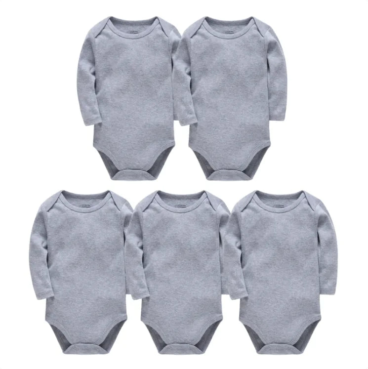 Cozy Cotton Baby Onesie - Long-Sleeve Comfortable Romper