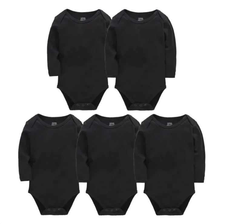 Cozy Cotton Baby Onesie - Long-Sleeve Comfortable Romper