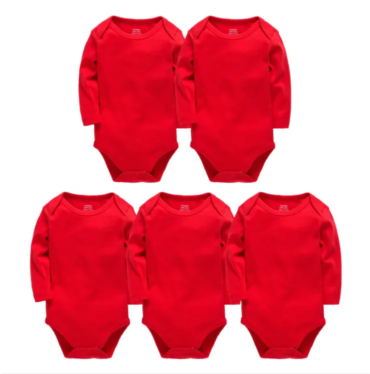 Cozy Cotton Baby Onesie - Long-Sleeve Comfortable Romper