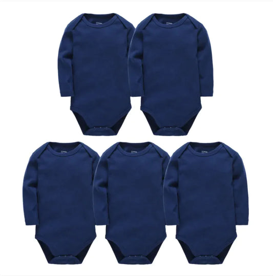 Cozy Cotton Baby Onesie - Long-Sleeve Comfortable Romper